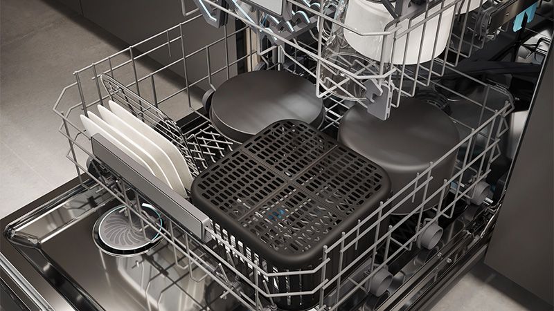 Paniers compatibles avec le lave-vaisselle.