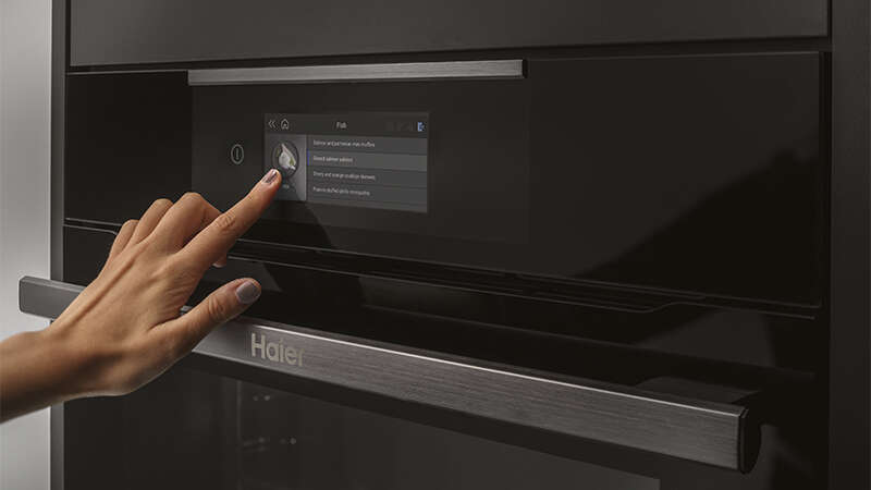 Forno con display touch