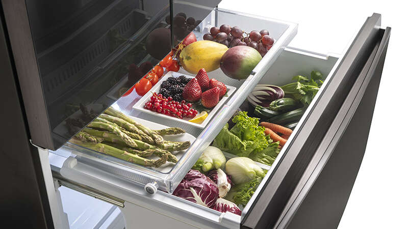 See all your food at glance with 30% energy saving*