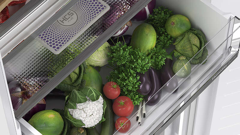 Gemüse bleibt länger frisch in der Humidity Zone