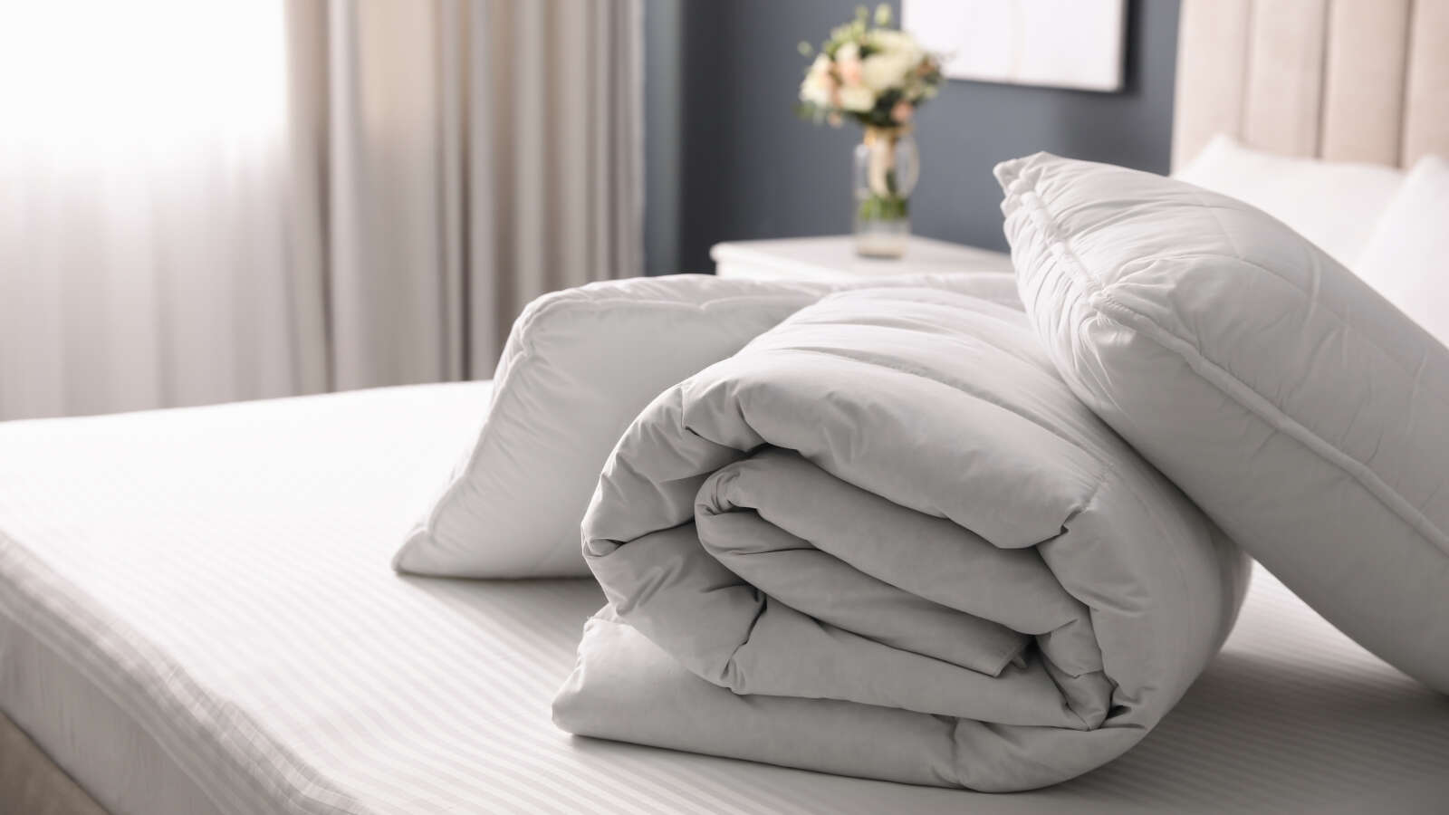 Take care of your pillows and duvets
