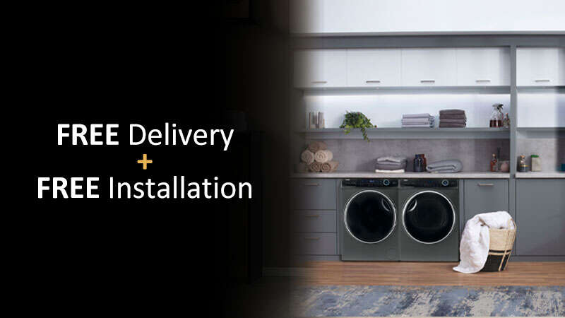 Free Delivery & Free Installation