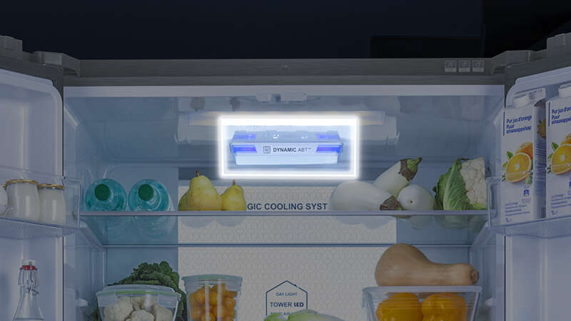 Um frigorífico limpo é um frigorífico saudável