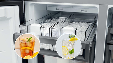 Dual ice for double refreshment
