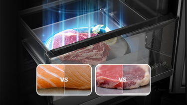 Extended storage for meat and fish