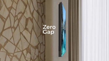 Bezchybná elegance díky držáku na stěnu Zero Gap