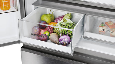 Superior food preservation with specialized cooling zones