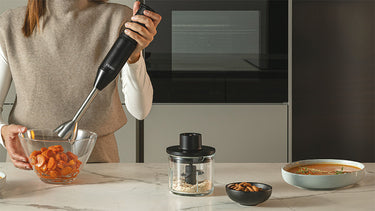 Experience smooth results with the chopper jug