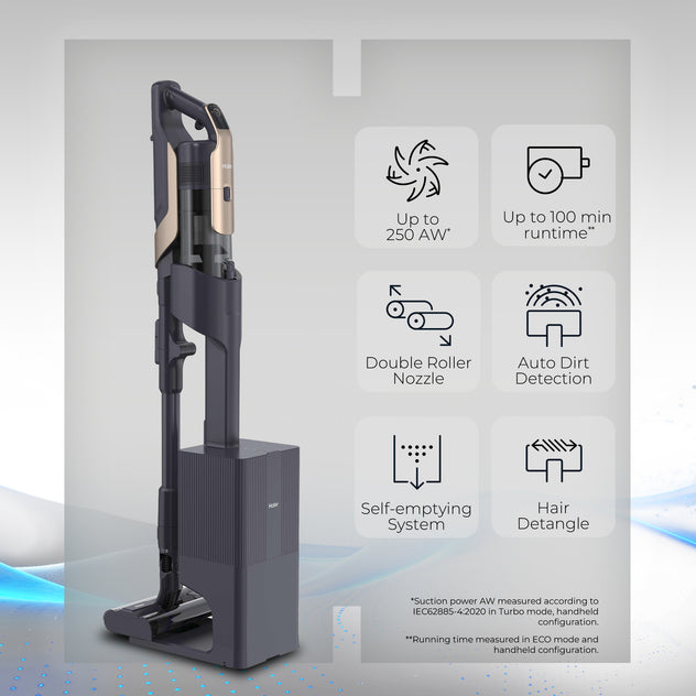 Cordless Vacuum Cleaner - I-Pro Clean M5 station - HCVM5S50PX 001 - 39401153