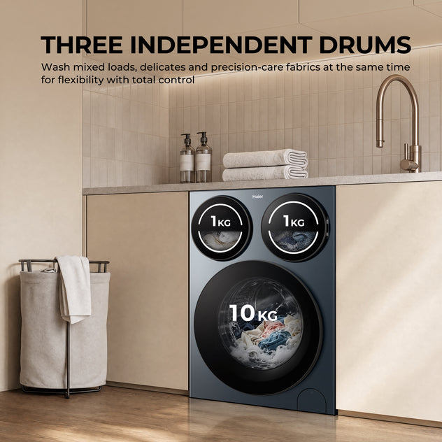 Washing machine - MultiWash - 3 Drum Washing Machine - HW120-BD14697U1 - 31021642