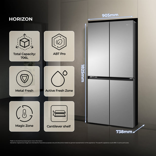 Multi door fridge freezer - Horizon Collection - HCR59F18DNMM(UK) - 34006217