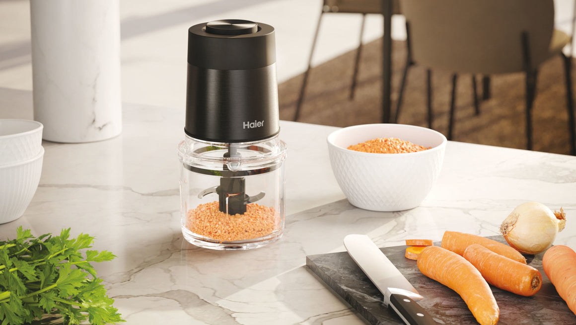 La mejor picadora eléctrica de Haier: funcionalidad