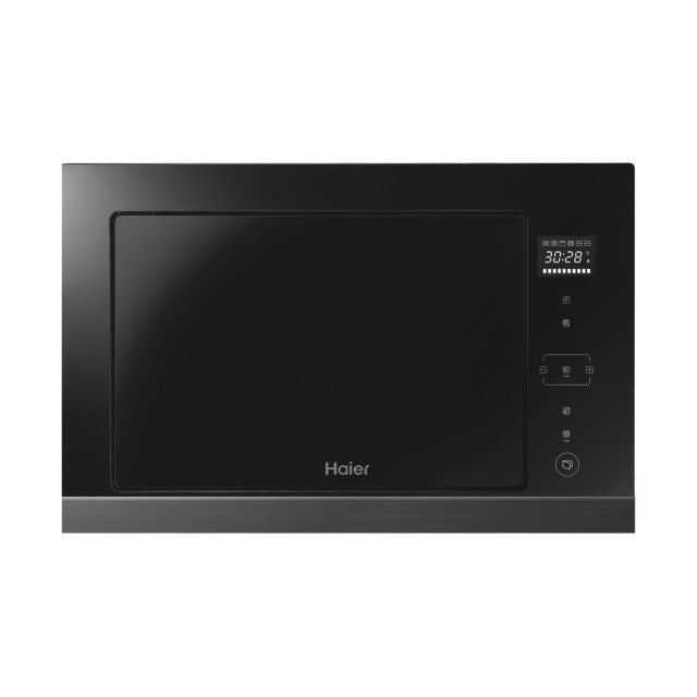 מיקרוגל בנוי Haier HOR38G5FT 28 ליטר משולב גריל - שחור