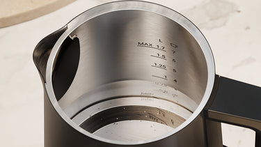Superficie de acero inoxidable premium