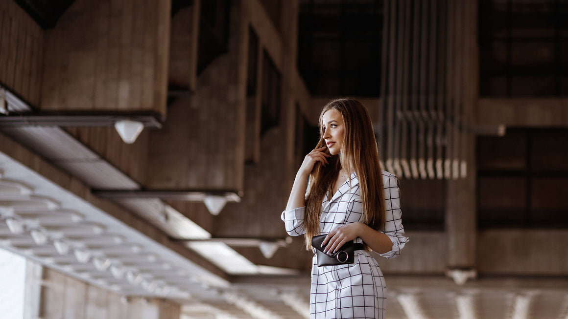 Comment laver une robe noire et blanche