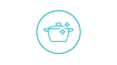 Élimine efficacement les graisses et les saletés tenaces