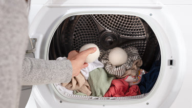 Scented wool dryer balls