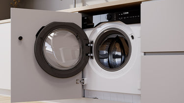 Design élégant pour une buanderie pleine de style.