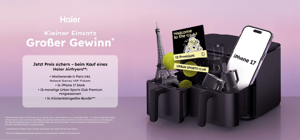 Gewinne im Wert von ca. 7.700 € sichern!