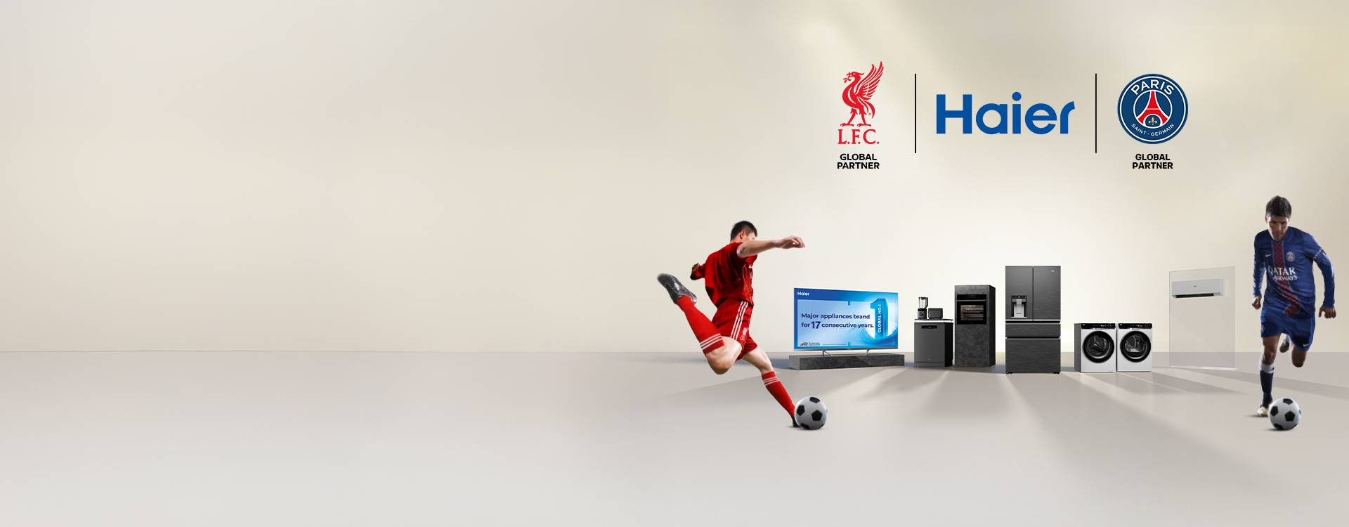 Partnerschaft mit dem Liverpool FC und Paris Saint-Germain