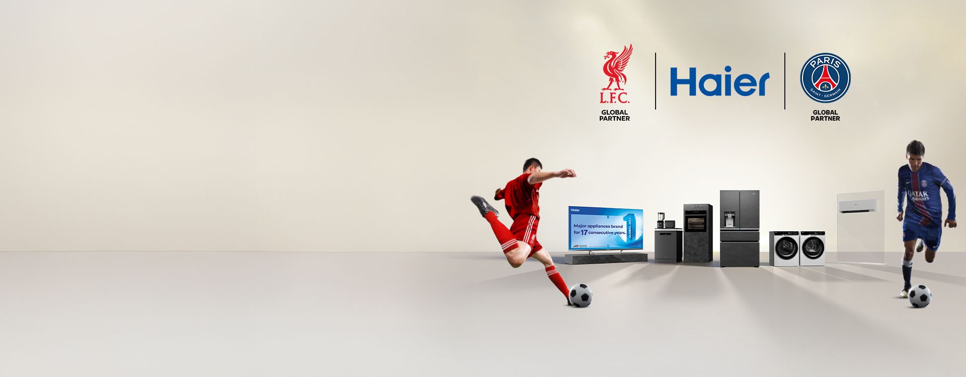 Partnerschaft mit dem Liverpool FC und Paris Saint-Germain