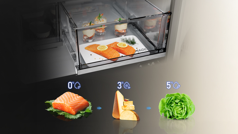 Cada alimento na temperatura ideal