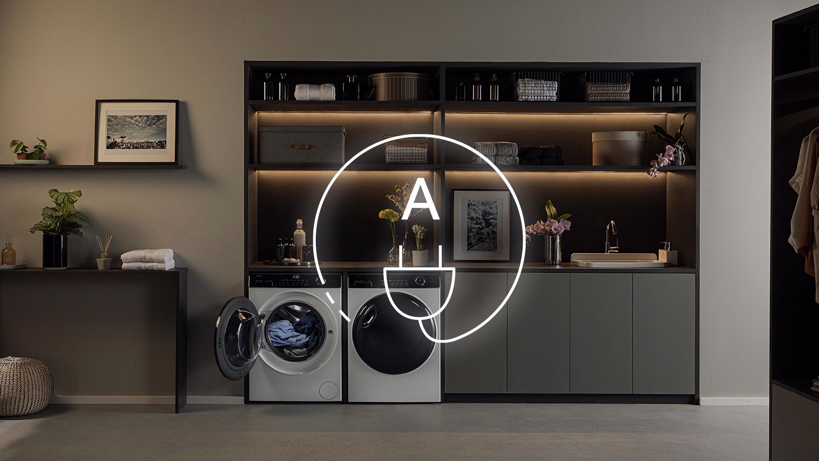 Das Haier Waschmaschinen-Sortiment ist auf beste Waschergebnisse bei geringstem Energiebedarf ausgerichtet