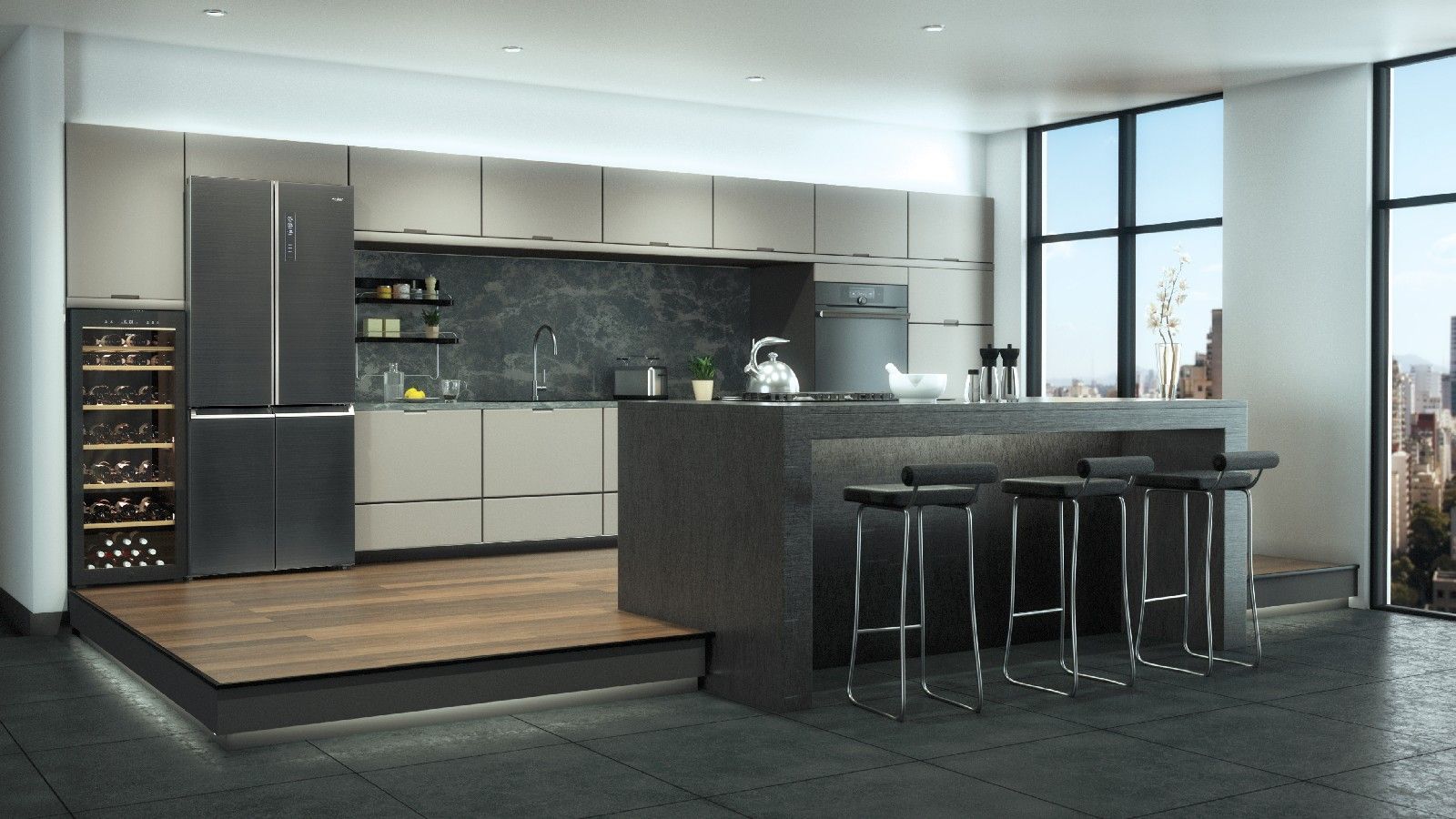 Intelligente Weinschränke und vernetzte Funktionen