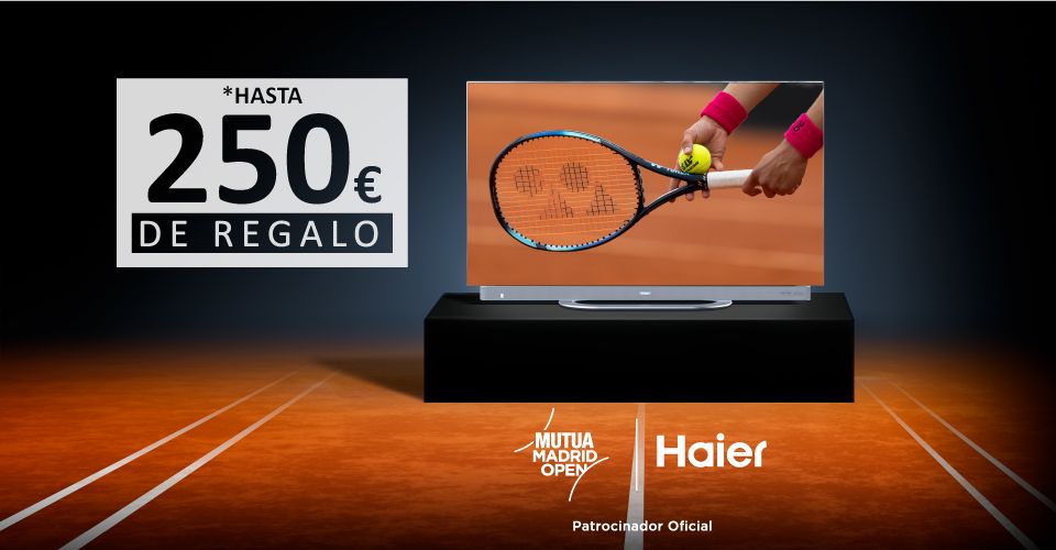 Hasta 250€ de REGALO con los Smart TV Haier
