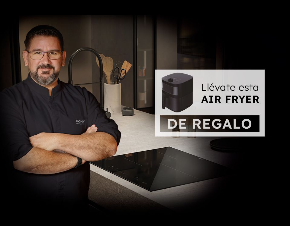 Llévate esta Airfryer de regalo y participa en el sorteo de una experiencia en Leña