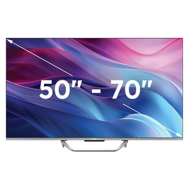 Para la mayoría de salones (50" - 70")