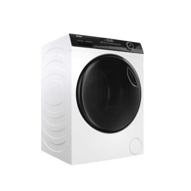 Lave-linge Haier HW100-B14959 10 Kg 1400 Tours - Wi-Fi, Micro Vapeur Refresh, Antibactérien - Classe A - 60x50x85 Cm