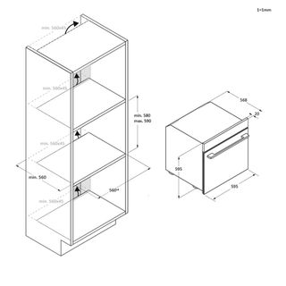 H6 ID46G3HTB Horno ID Series 4 Haier h6-id46g3htb-horno-id-series-4-haier