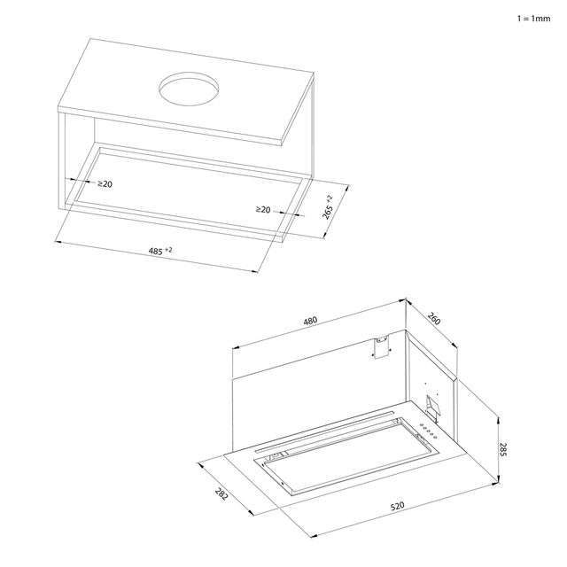 HAPY52ES6BEE | Digestor | ID Design | Haier