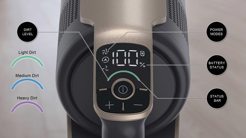 Controls at your fingertips