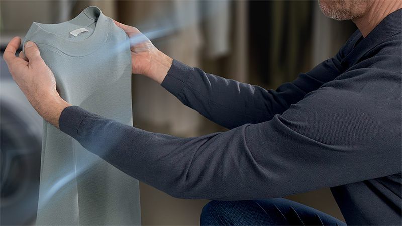 Delicate drying, lasting care