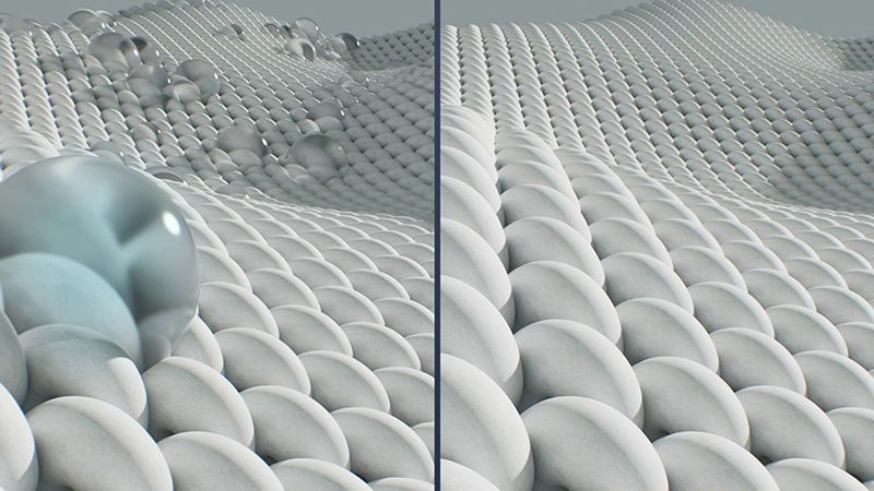 Erkennt Feuchtigkeit, liefert Perfektion