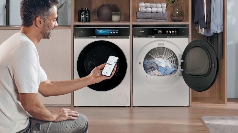 Laundry, fully under control anywhere