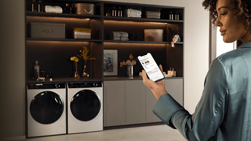 Smart Home: Integriertes Wi-Fi –  Steuerung per App möglich