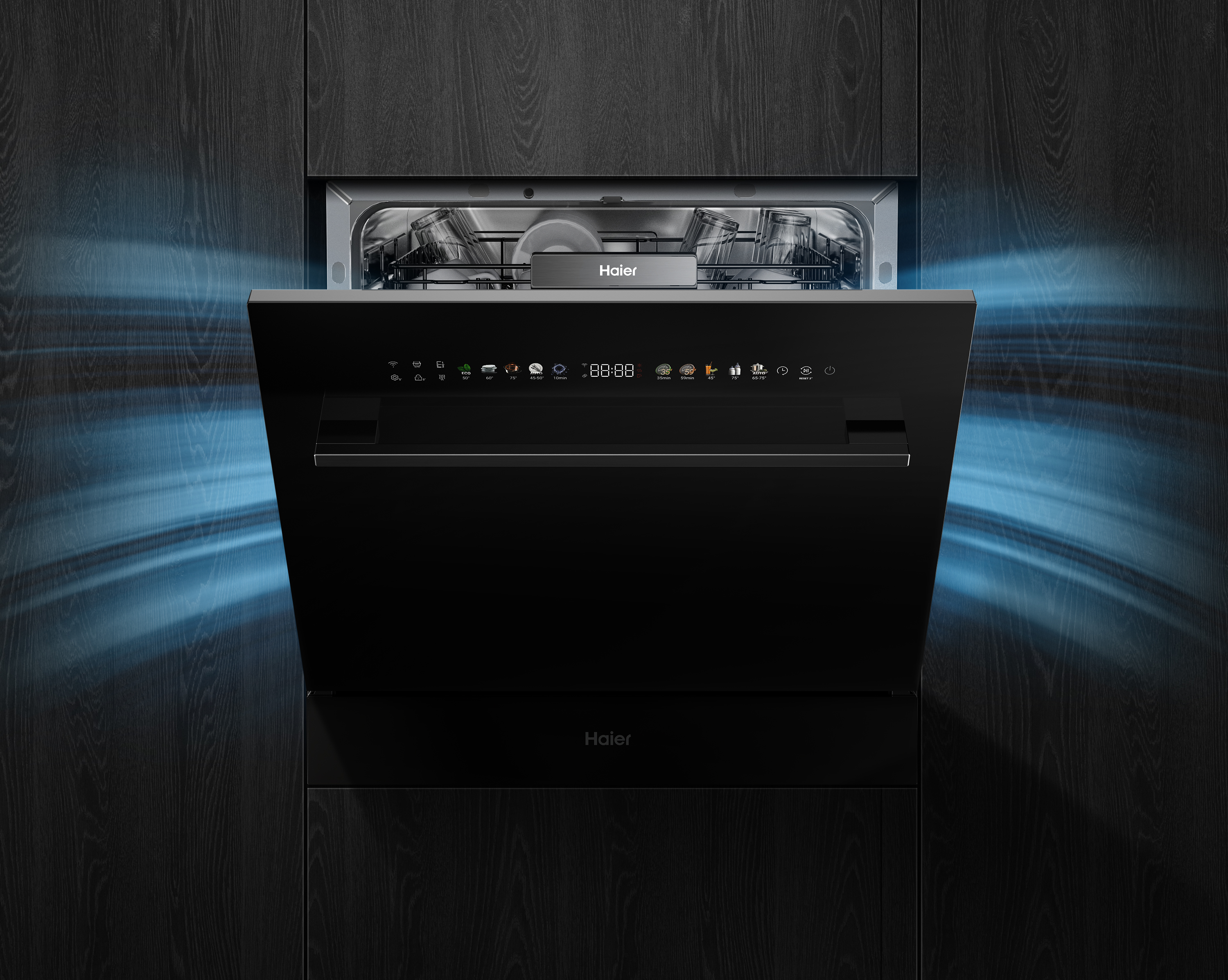 Automatické otváranie dvierok na konci programu