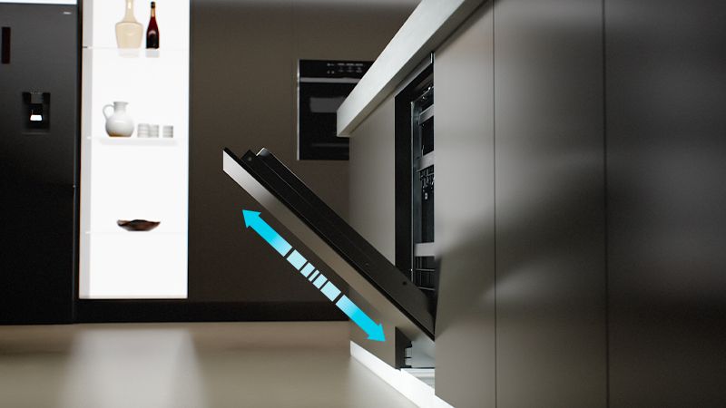 Tailored design to meet your kitchen configuration.