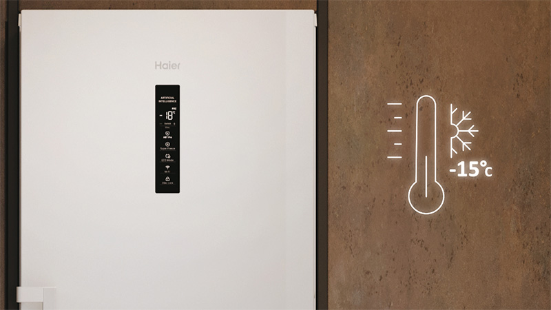 Adatto a temperature esterne fino a  -15&deg;