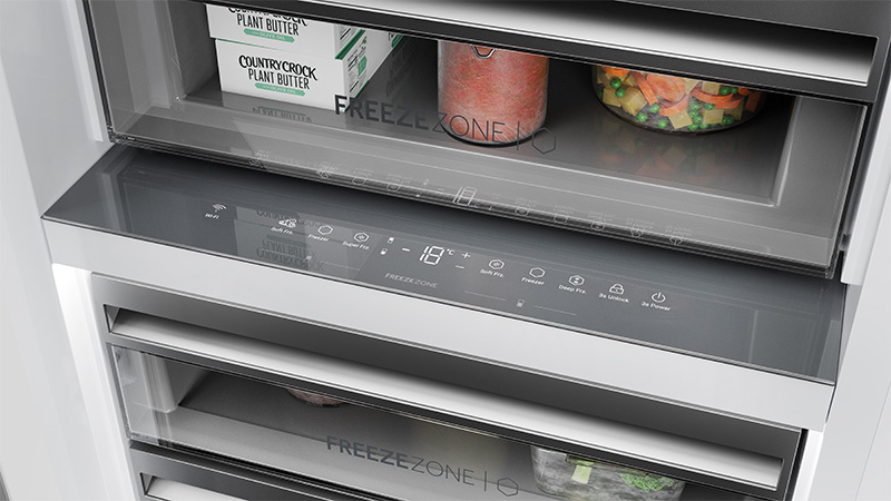 Controllo intuitivo per impostazioni di refrigerazione ottimali
