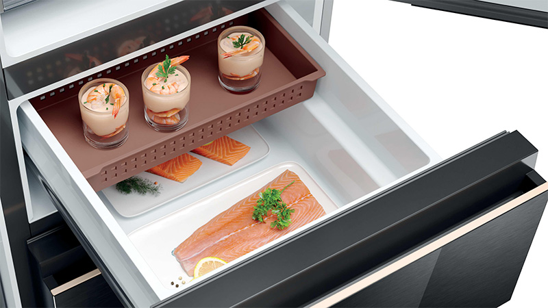 Drawer temperature control