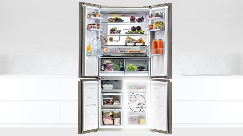 From fridge to freezer  and viceversa at your convenience