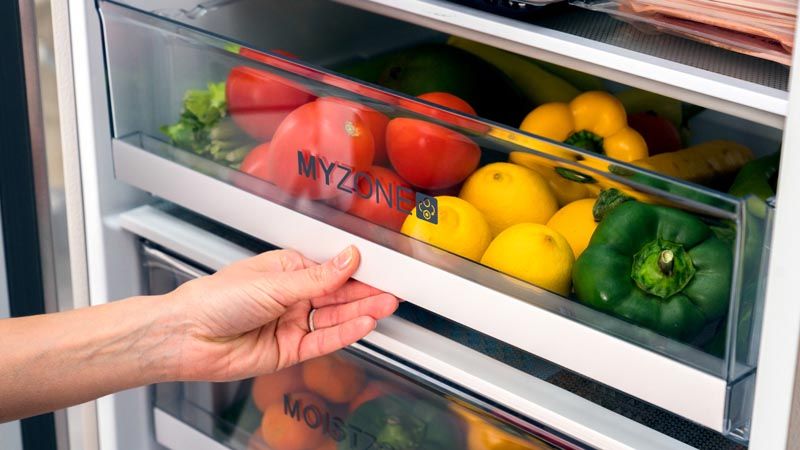 Ajuste a temperatura do compartimento de acordo com as suas necessidades