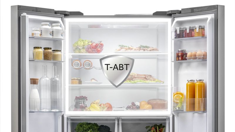 T-ABT : Conservez votre réfrigérateur à l’abri des bactéries afin que les saveurs durent plus longtemps