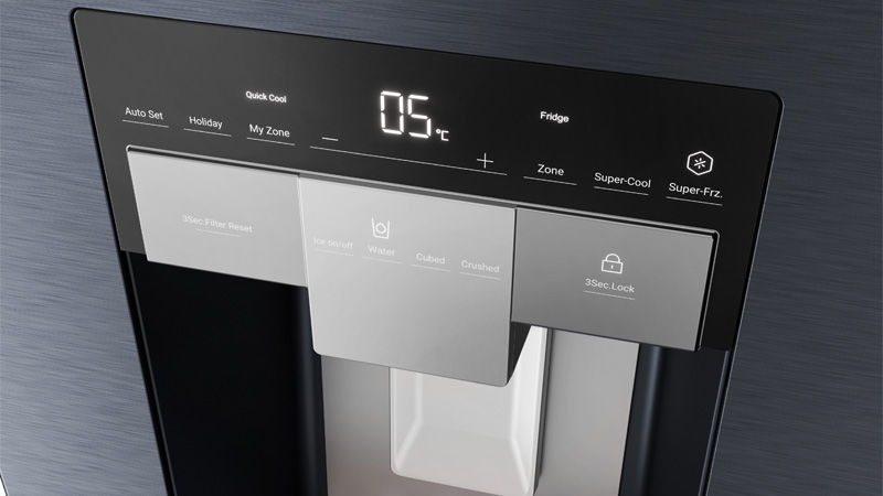 A modern touch of class in your refrigerator