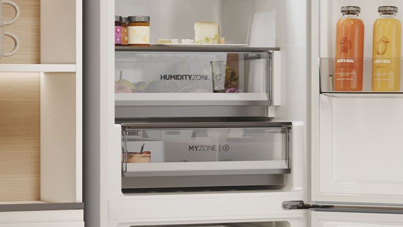 Conservación superior de los alimentos con zonas de refrigeración especializadas