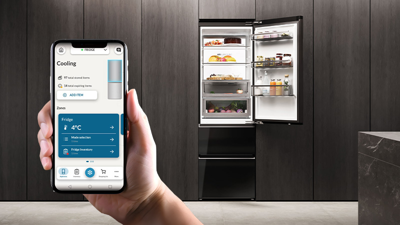 Discover connected tailor made experience with hOn App.